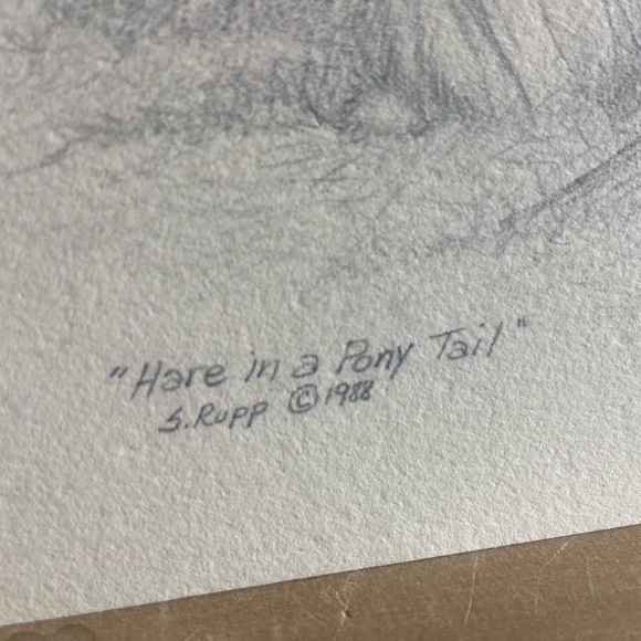 Collection of Sue Rupp Rabbit Art Prints - Picture 4 of 16